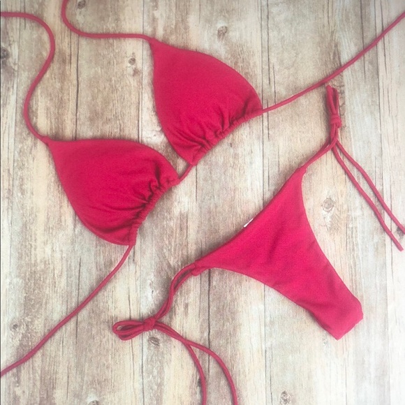 Other - Chic Scarlet Bikini Set